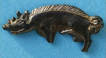 Boar found on the battlefield